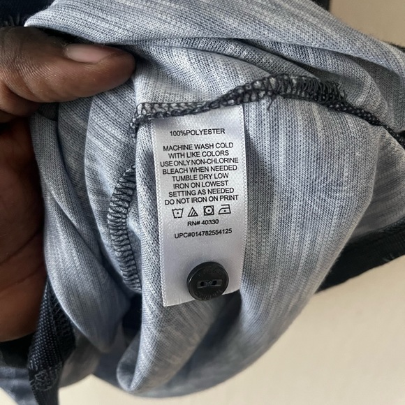 Haggar Mens Pineapple Polo Shirt Size XXL Blue Short Sleeve Collared - Picture 4 of 6